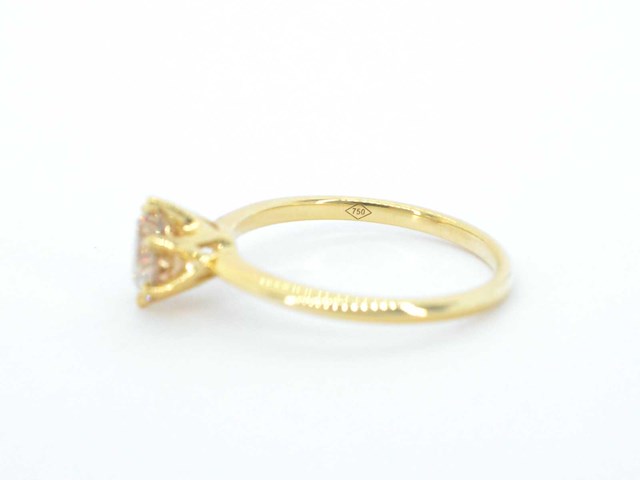 Gouden solitair ring met diamant 1.01 carat - afbeelding 6 van  9