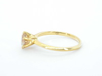 Gouden solitair ring met diamant 1.01 carat - afbeelding 6 van  9