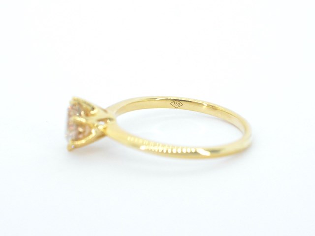Gouden solitair ring met diamant 1.01 carat - afbeelding 6 van  10