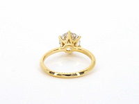 Gouden solitair ring met diamant 2.50 carat - afbeelding 7 van  9