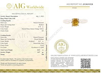 Gouden solitair ring met diamant - afbeelding 3 van  13