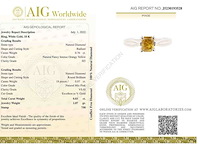 Gouden solitair ring met diamant - afbeelding 3 van  13