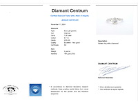 Gouden solitair ring met ovaal geslepen diamant - afbeelding 3 van  9