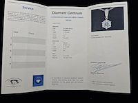 Gouden solitaire hanger met een diamant van 2.00 carat - afbeelding 6 van  6