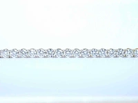 Gouden tennisarmband 10 ct diamant - afbeelding 5 van  7
