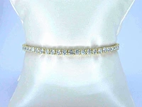 Gouden tennisarmband briljant 7.50 ct - afbeelding 4 van  9