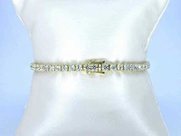 Gouden tennisarmband briljant 7.50 ct - afbeelding 7 van  9