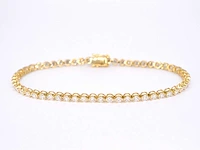 Gouden tennisarmband diamant 3.00 ct