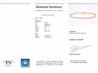 Gouden tennisarmband diamant 3.00 ct - afbeelding 3 van  7