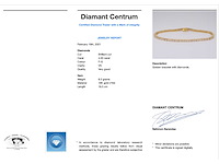 Gouden tennisarmband met 4.00 carat diamanten - afbeelding 3 van  7