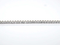 Gouden tennisarmband met diamanten 3.50 carat - afbeelding 2 van  7