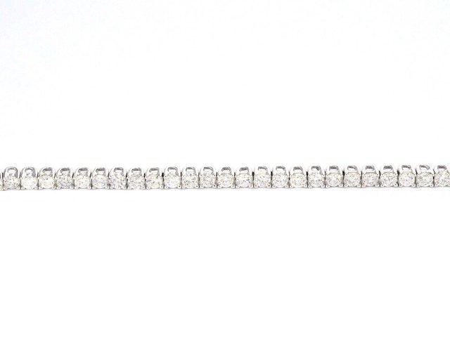 Gouden tennisarmband met diamanten 3.50 carat - afbeelding 5 van  8