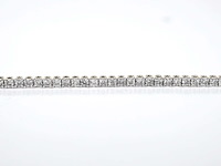 Gouden tennisarmband met diamanten 3.50 carat - afbeelding 3 van  8