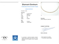 Gouden tenniscollier briljant 10.00 ct - afbeelding 2 van  7