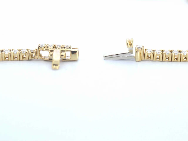 Gouden tenniscollier briljant 5.50 ct - afbeelding 5 van  8