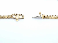 Gouden tenniscollier briljant 5.50 ct - afbeelding 5 van  8
