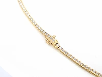 Gouden tenniscollier briljant 5.50 ct - afbeelding 6 van  8