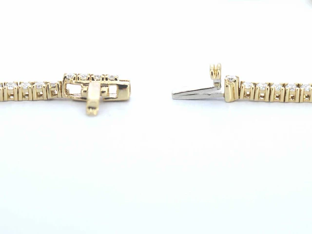 Gouden tenniscollier briljant 5.50 ct - afbeelding 4 van  8