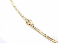 Gouden tenniscollier briljant 5.50 ct - afbeelding 5 van  8