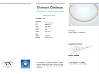 Gouden tenniscollier met briljant geslepen diamanten 16.00 carat - afbeelding 3 van  8