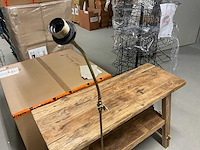 Gouden vloerlamp - afbeelding 3 van  6