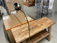 Gouden vloerlamp - afbeelding 4 van  6