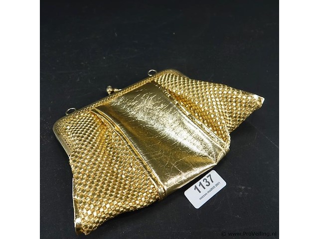 Goudkleurige damestas - afbeelding 1 van  5