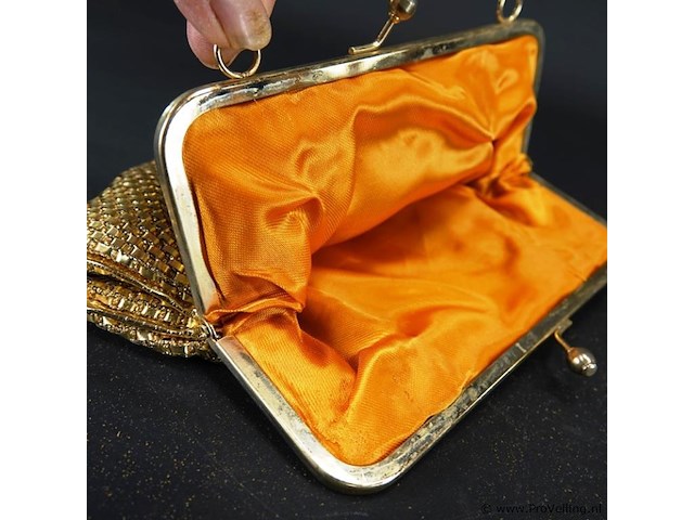 Goudkleurige damestas - afbeelding 4 van  5