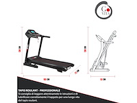 Govita elektrische loopbandopvouwbaar16 km/uautomatische helling2 hp - afbeelding 1 van  6