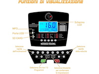 Govita elektrische loopbandopvouwbaar16 km/uautomatische helling2 hp - afbeelding 4 van  6