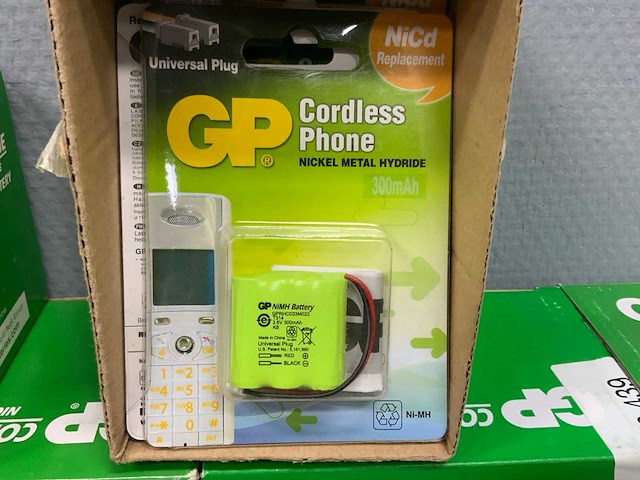 Gp cordless phone batterij (95x) - afbeelding 4 van  5