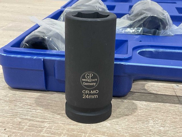 Gp werkkstatt - kracht doppenset 8-delig - afbeelding 4 van  5