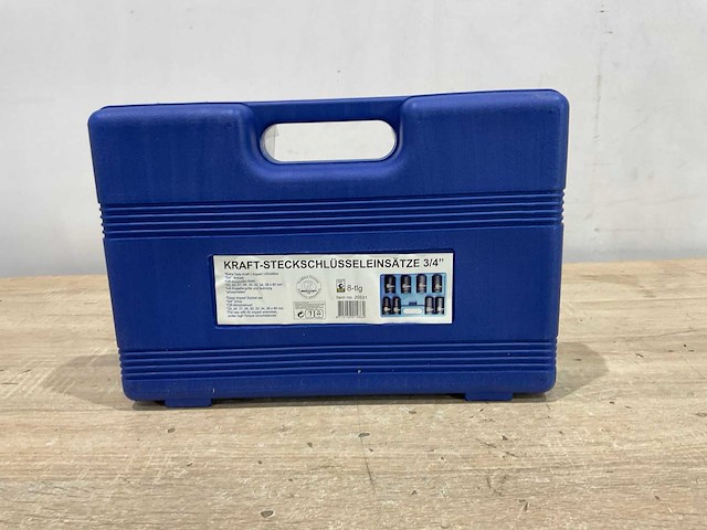 Gp werkkstatt - kracht doppenset 8-delig - afbeelding 5 van  6