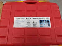 Gp werkstatt - krachtdoppenset 3/4" - afbeelding 2 van  6