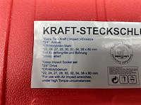 Gp werkstatt - krachtdoppenset 3/4" - afbeelding 3 van  6