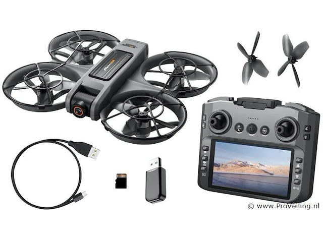 Gps drone 8k professioneel hd 360° dubbele camerascherm met big screen controller incl 1 accu - afbeelding 5 van  11