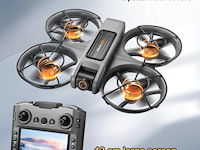 Gps drone 8k professioneel hd 360° dubbele camerascherm met vr mini bril en big screen controller incl 3 accu's - afbeelding 4 van  11