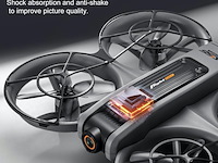 Gps drone 8k professioneel hd 360° dubbele camerascherm met vr mini bril en big screen controller incl 3 accu's - afbeelding 9 van  11