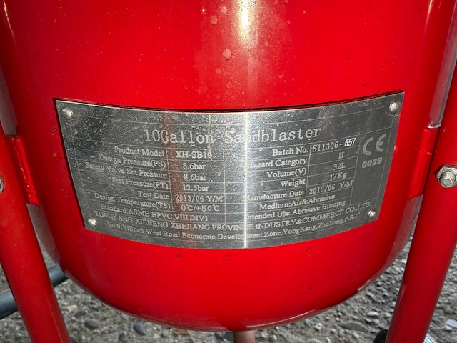 Gr8 deals xh-sb10 pneumatische zandstraler - afbeelding 6 van  6