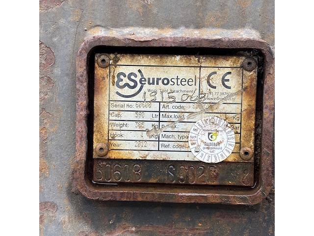 Graaf-/grondbak, jcb, 2012 - afbeelding 10 van  10