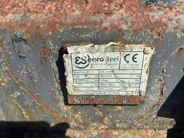 Graafbak cw10 65cm eurosteel - afbeelding 5 van  5
