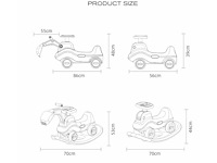 Graafmachine 2-in-1 hobbelwagen - afbeelding 2 van  3