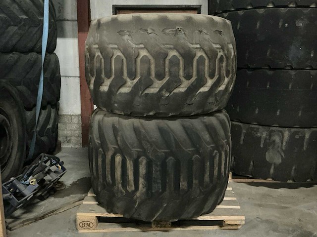 Graafmachine band op velg (2x) - afbeelding 1 van  10