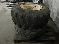 Graafmachine band op velg (2x) - afbeelding 4 van  9