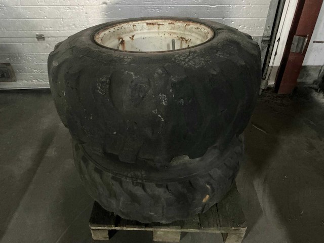 Graafmachine band op velg (2x) - afbeelding 1 van  9