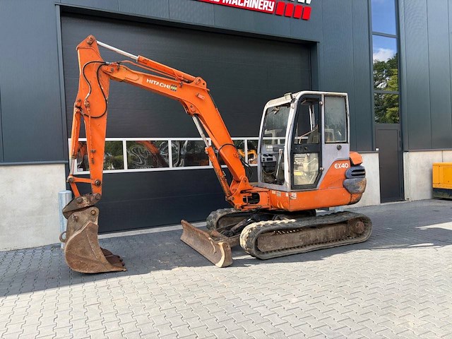 Graafmachine hitachi ex40-2 diesel 26.5kw 1998 - afbeelding 1 van  1