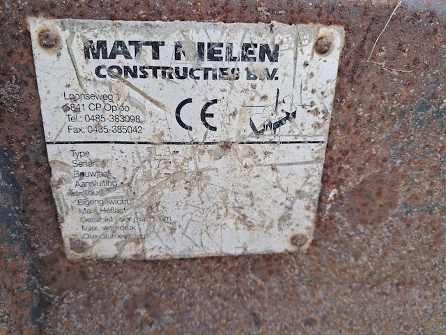 Graafmachine, hitachi, ex8-2b, oranje, 2005 - afbeelding 14 van  23