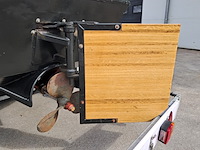 Grachtensloep met 8 pk 1 cilinder deutz diesel motor en trailer - afbeelding 6 van  66