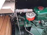 Grachtensloep met 8 pk 1 cilinder deutz diesel motor en trailer - afbeelding 28 van  66