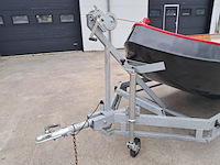 Grachtensloep met 8 pk 1 cilinder deutz diesel motor en trailer - afbeelding 40 van  66